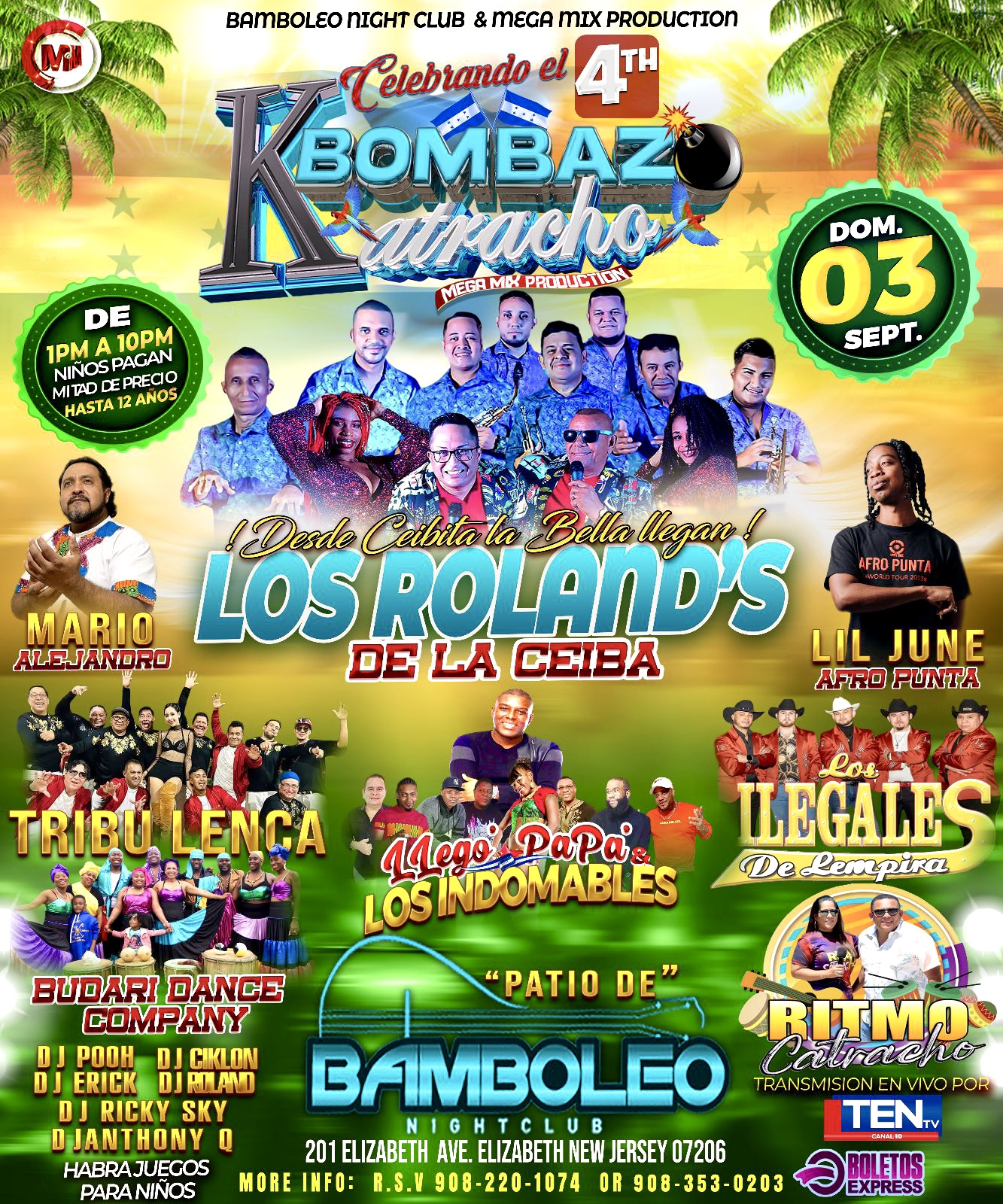 4to BOMBAZO KATRACHO | EVENTO 100% FAMILIAR