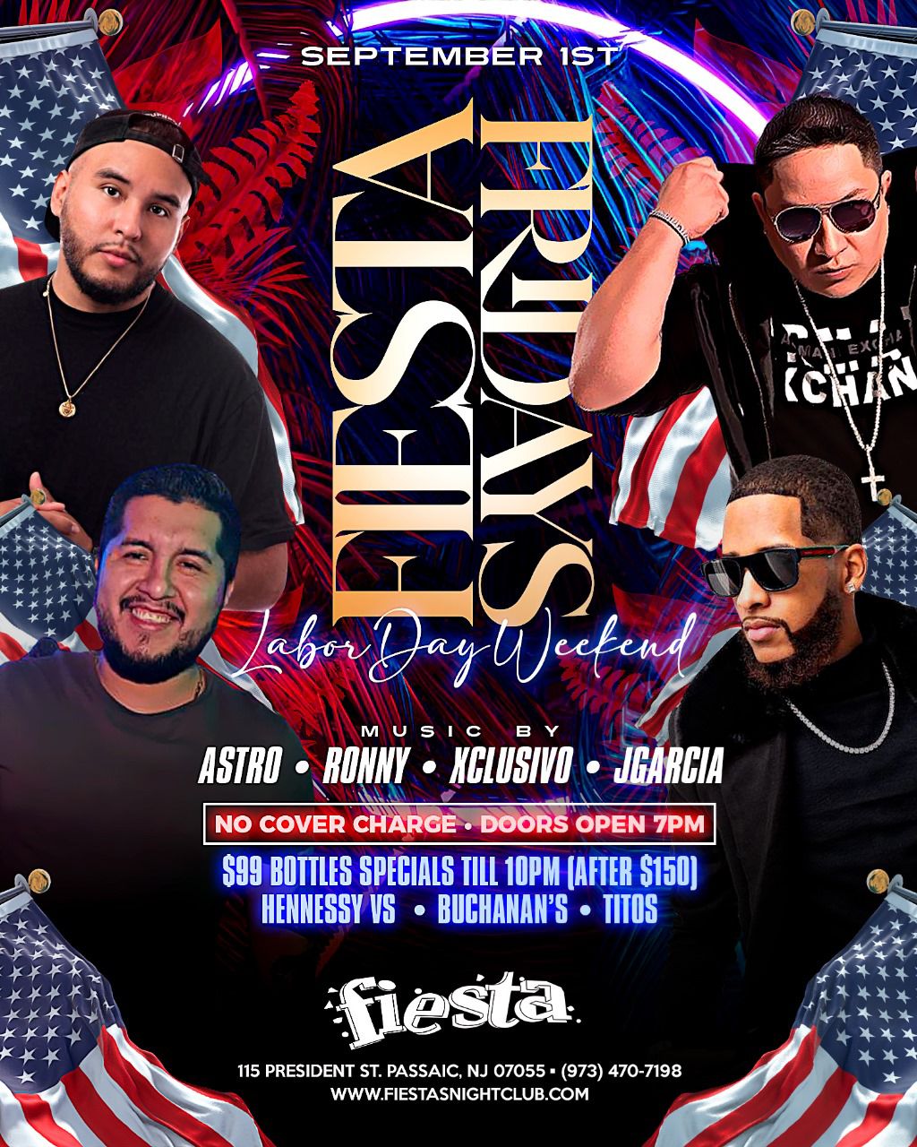 Buy tickets for ASTRO, RONNY, XCLUSIVO, JGARCIA; LABOR DAY WEEKEND ASTRO, RONNY, XCLUSIVO, JGARCIA; LABOR DAY WEEKEND