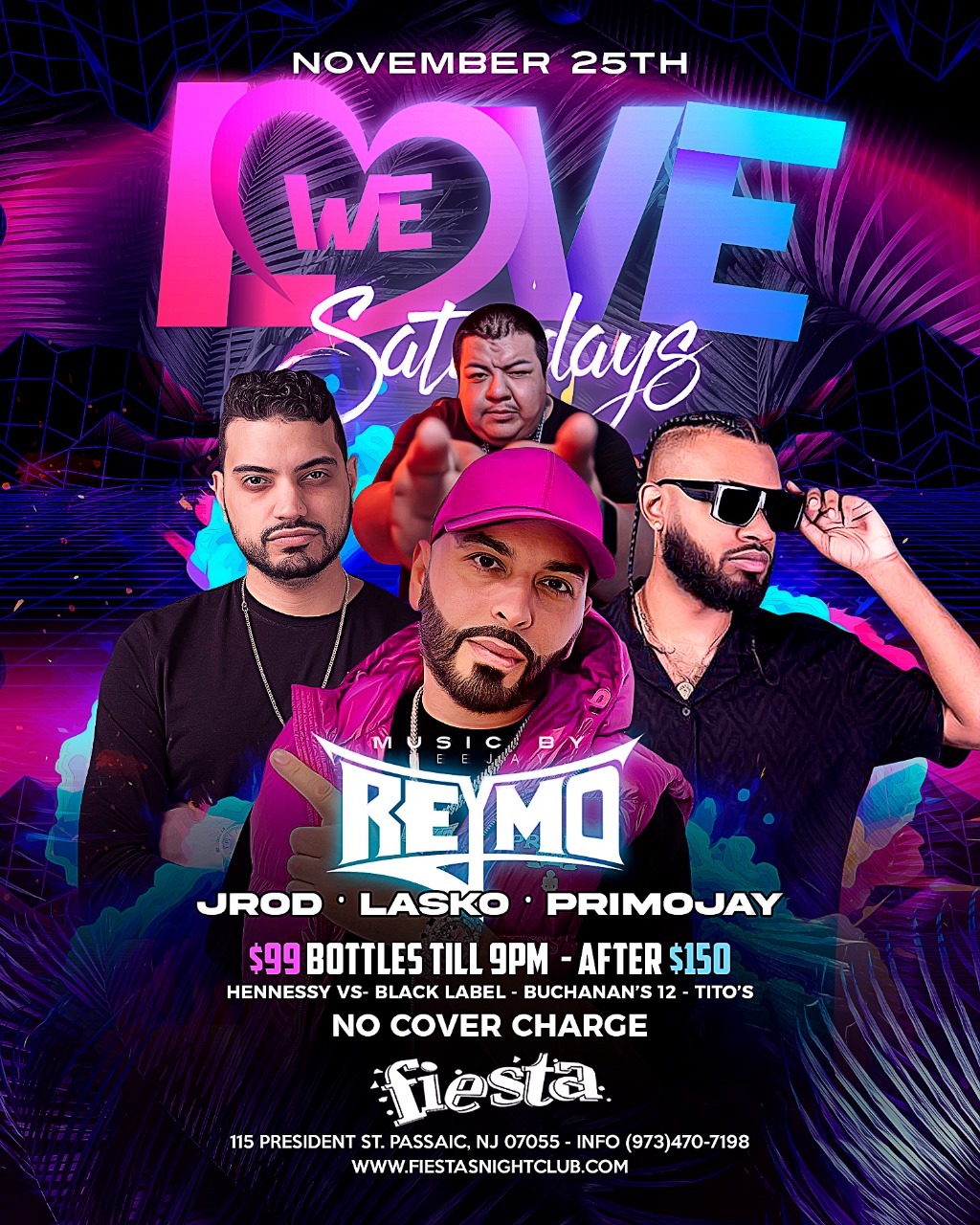 DJ REYMO, JROD, LASKO, PRIMOJAY