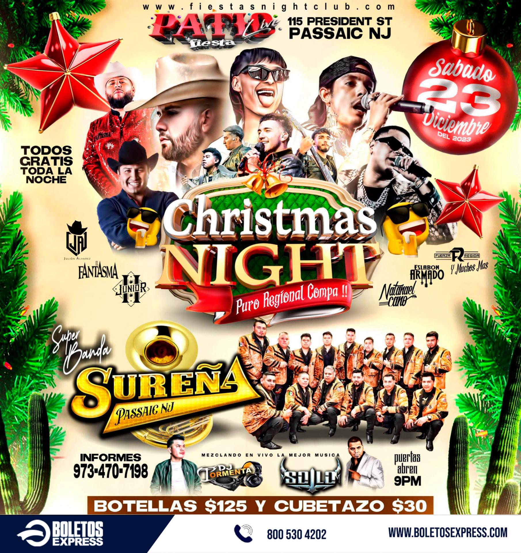 Super Banda Sureña Christmas Night, Puro Regional Compa