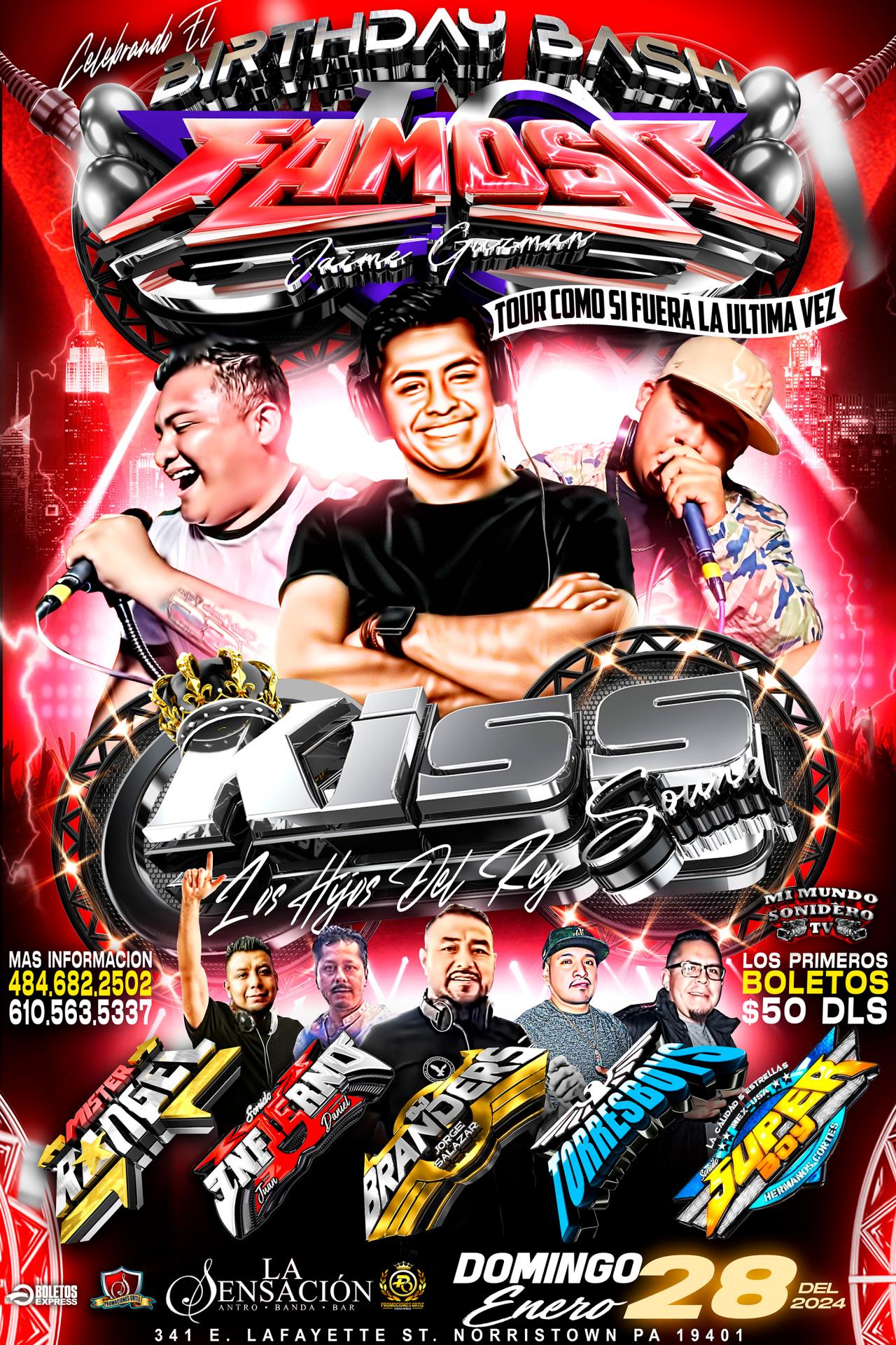 SONIDO FAMOSO | KISS SOUND | MISTER RANGEL