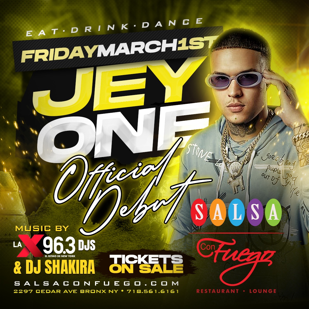 Jey One Debut Oficial Tickets - BoletosExpress