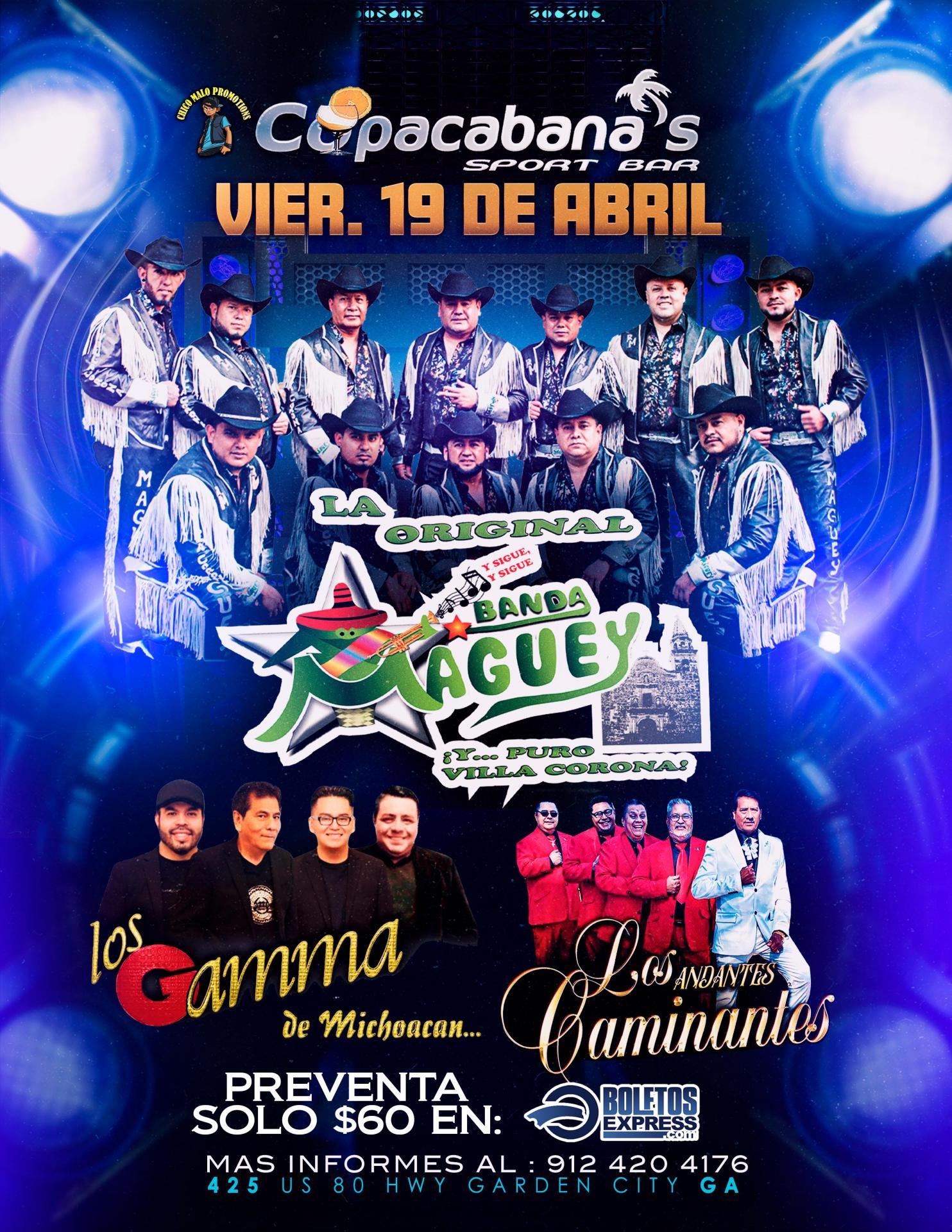 LA ORIGINAL BANDA MAGUEY Tickets - BoletosExpress