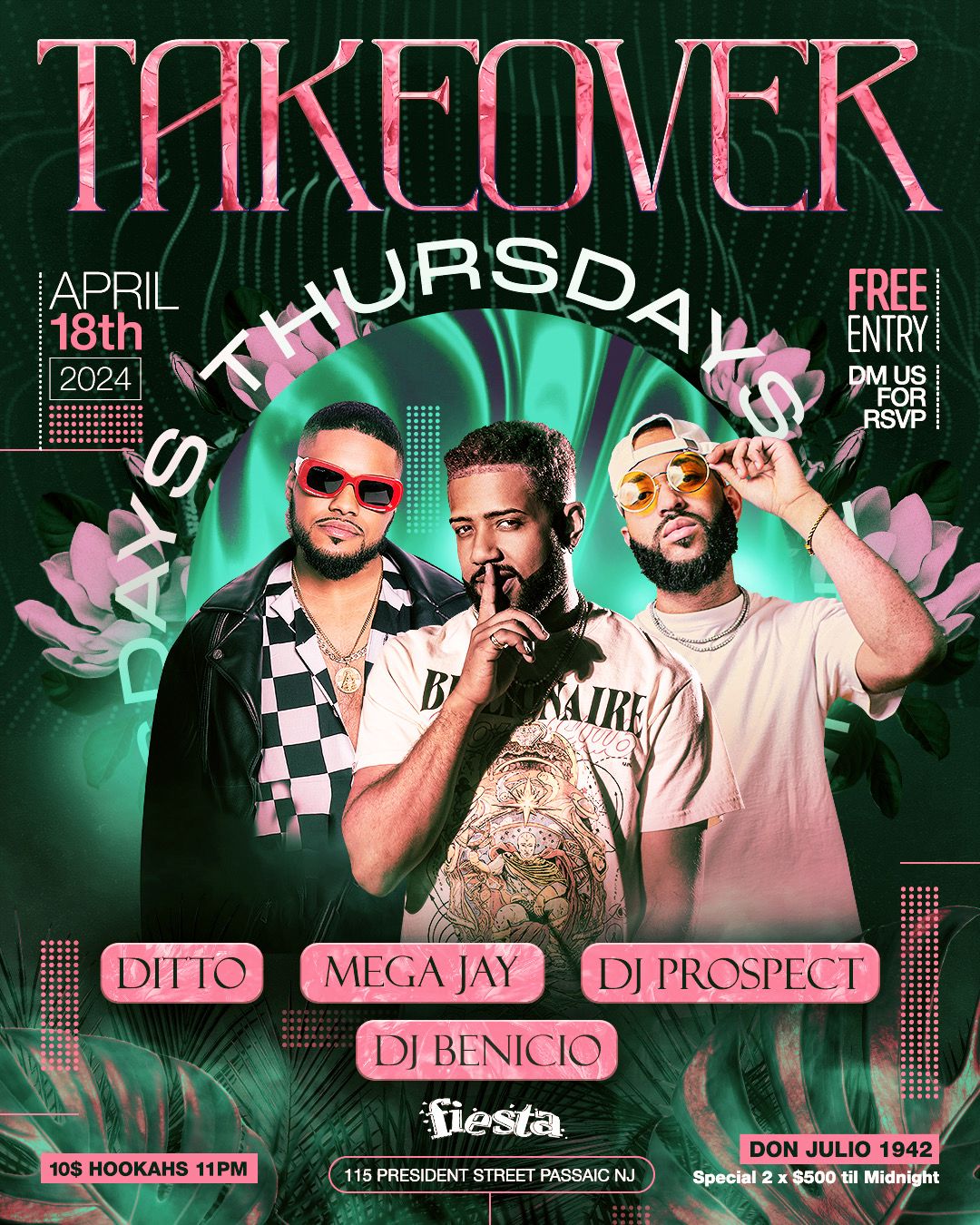 DITTO, MEGA JAY, DJ PROSPECT, DJ BENICIO