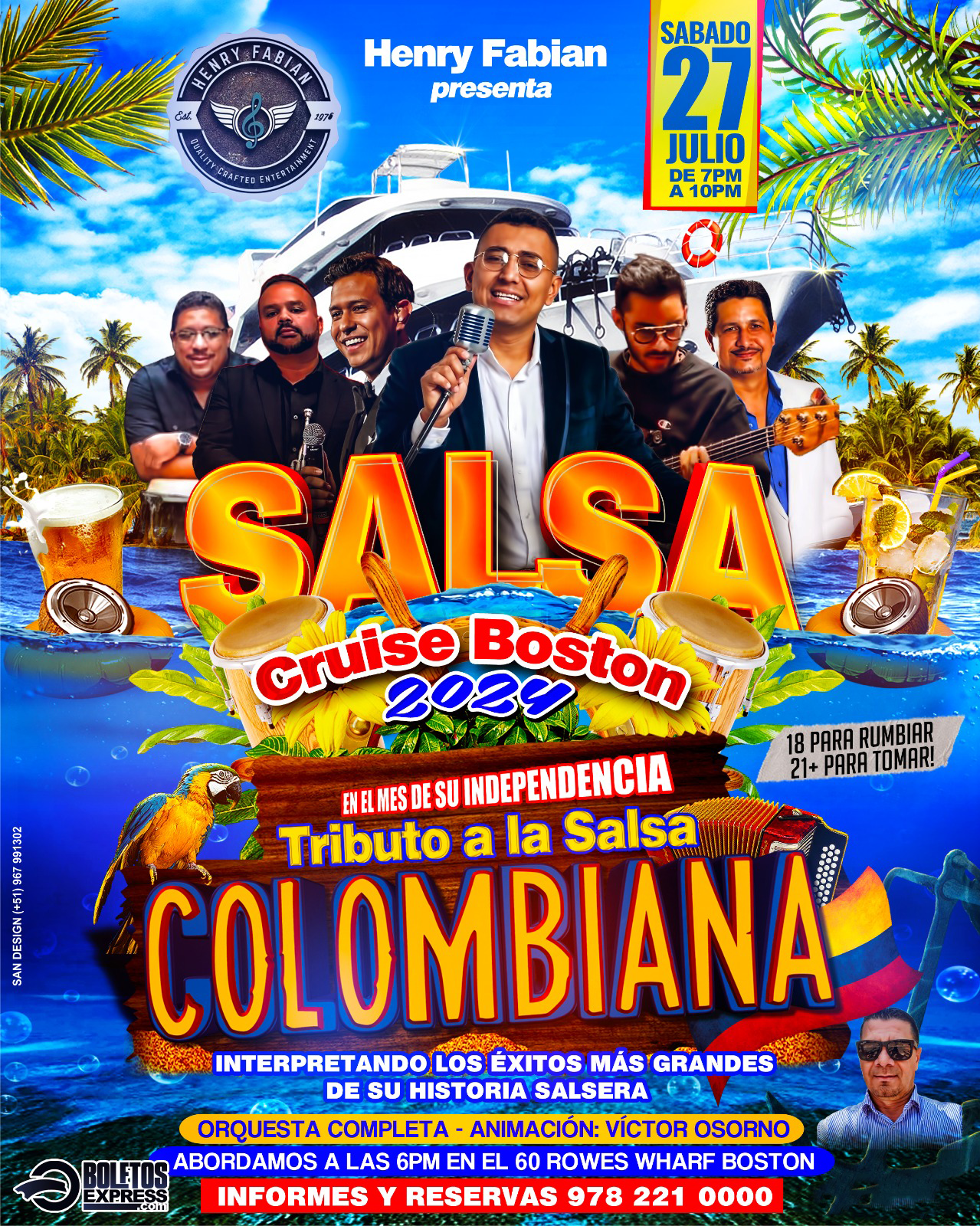 Boston Salsa Cruise 2024 