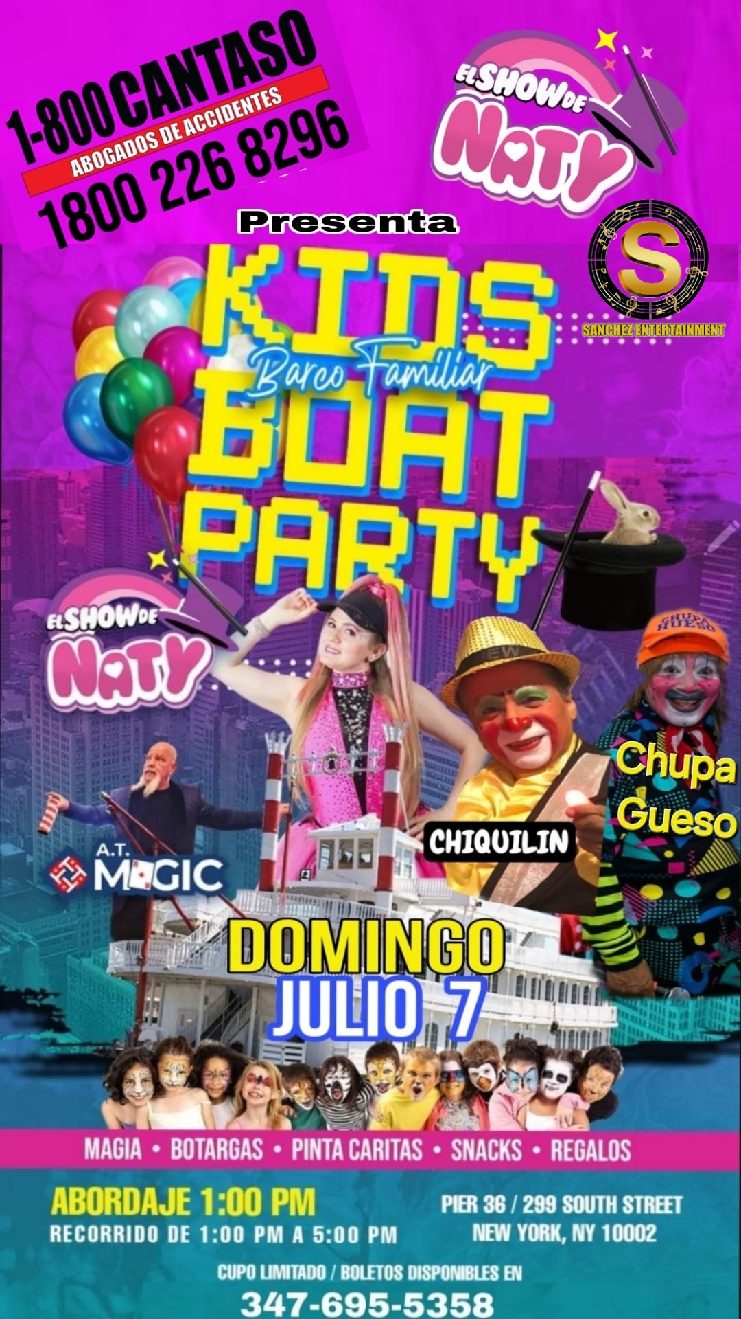 KIDS BOAT PARTY