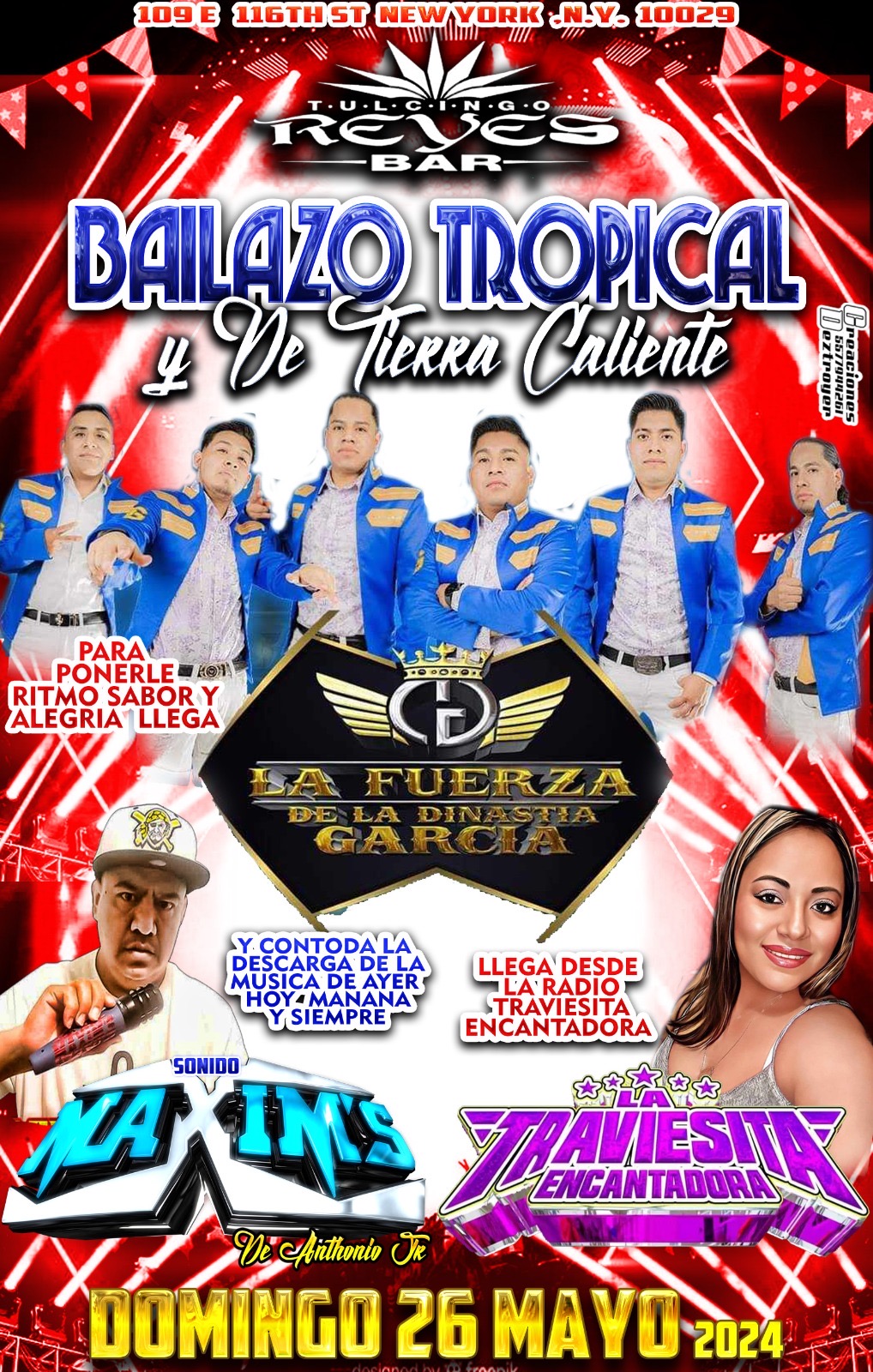 LA FUERZA DE LA DINASTIA GARCIA Tickets - BoletosExpress