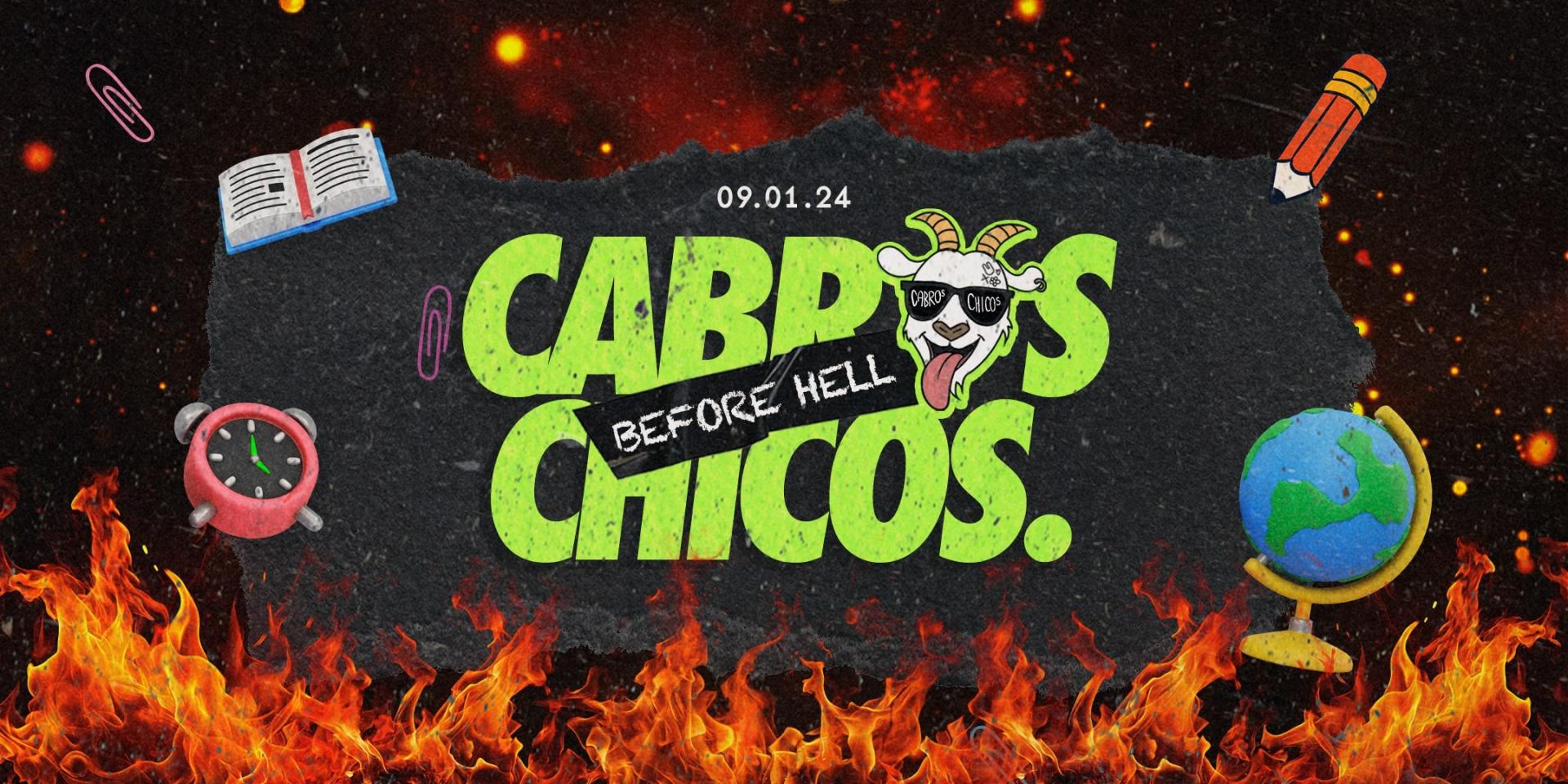 Cabros Chicos - Before Hell Starts - 18+ Latin & Reggaetón Dance Party