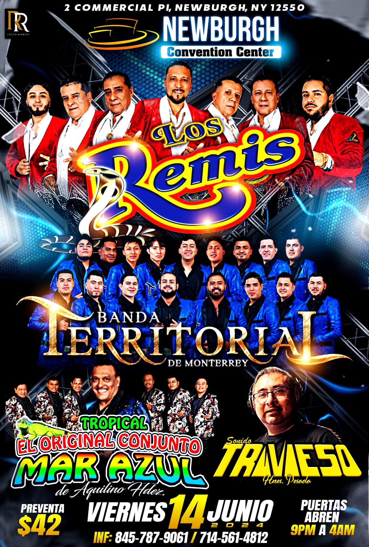 LOS REMIS, BANDA TERRITORIAL, MAR AZUL Y TRAVIESO Tickets - BoletosExpress