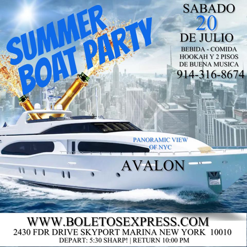 SUMMER Boat Party