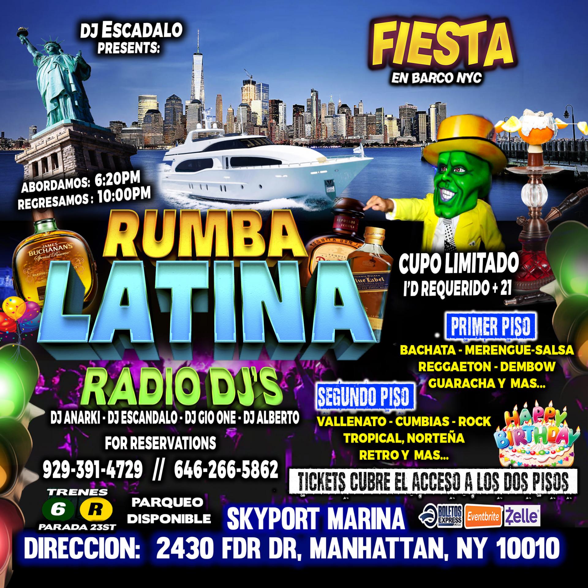 RUMBA LATINA + MANHATTAN NY