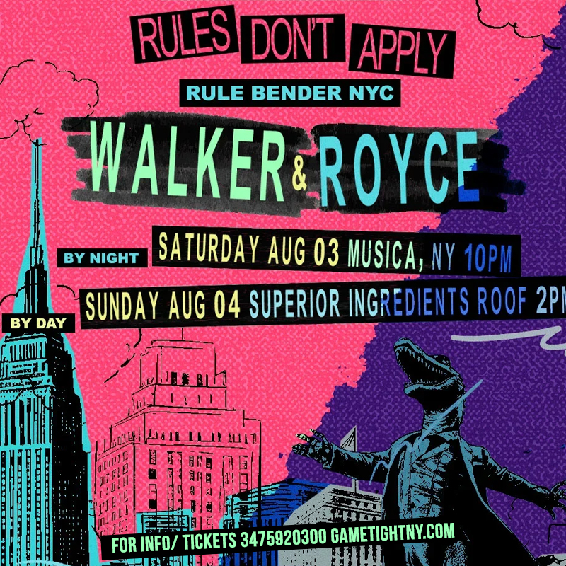 WALKER & ROYCE live at MUSICA NYC 2024