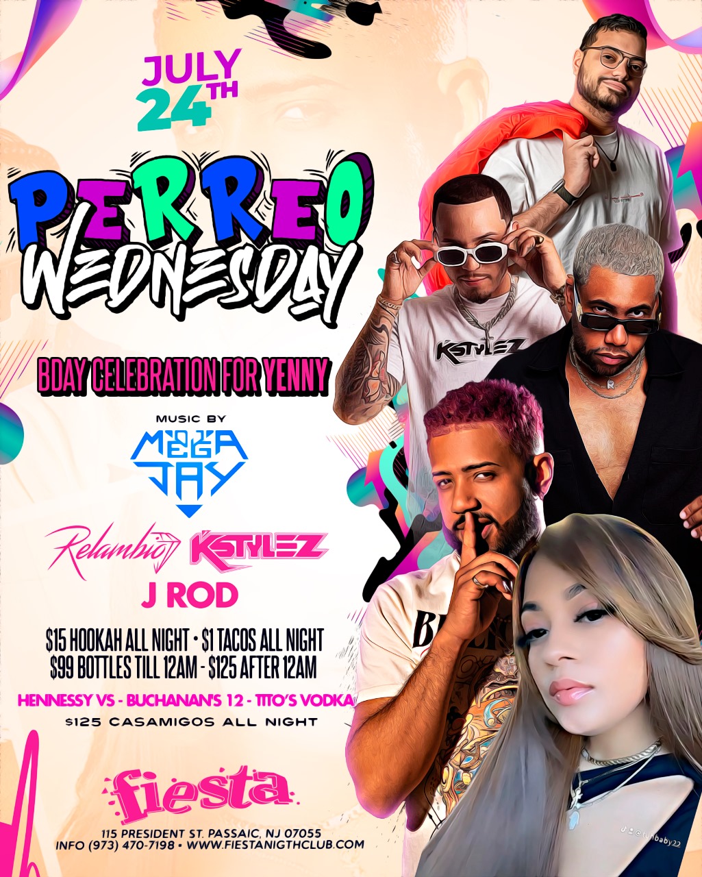 DJ MEGA JAY, DJ RELAMBIO, DJ KSTYLEZ, DJ JROD