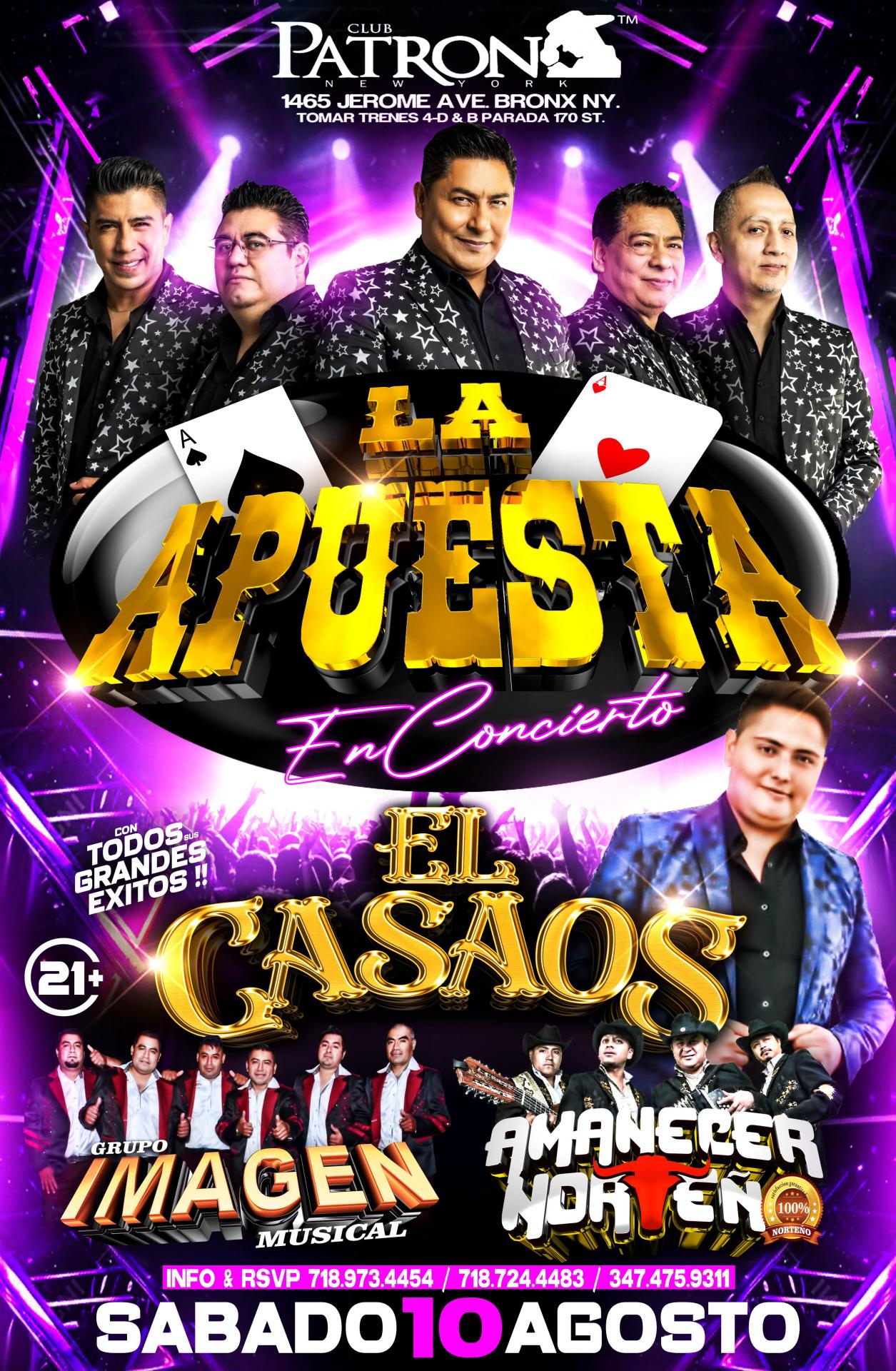 LA APUESTA Tickets BoletosExpress