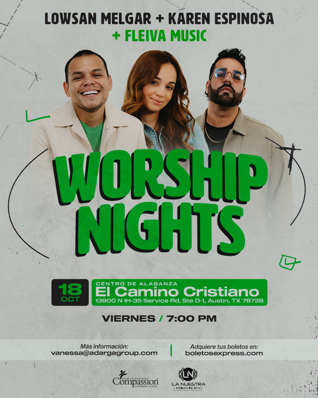 Lowsan Melgar + Karen Espinosa Worship Nights