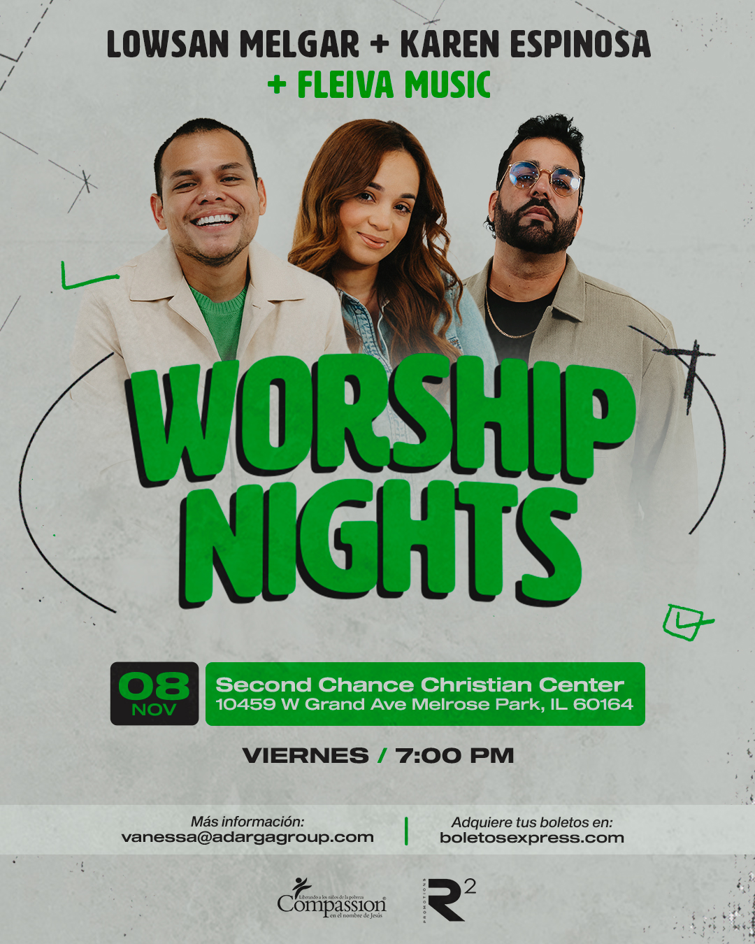 Lowsan Melgar + Karen Espinosa Worship Nights