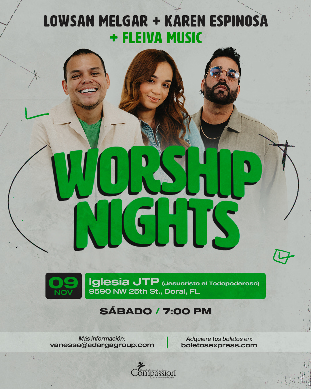 Lowsan Melgar + Karen Espinosa Worship Nights