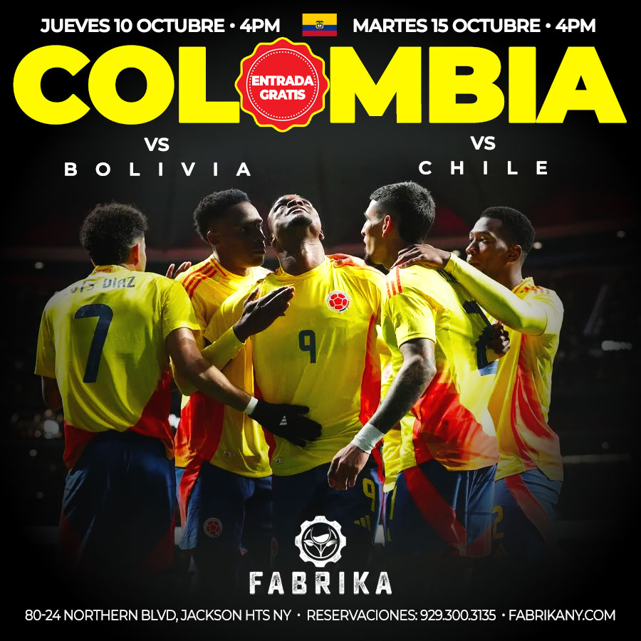 10/10 COLOMBIA vs BOLIVIA // 10/15 COLOMBIA vs CHILE