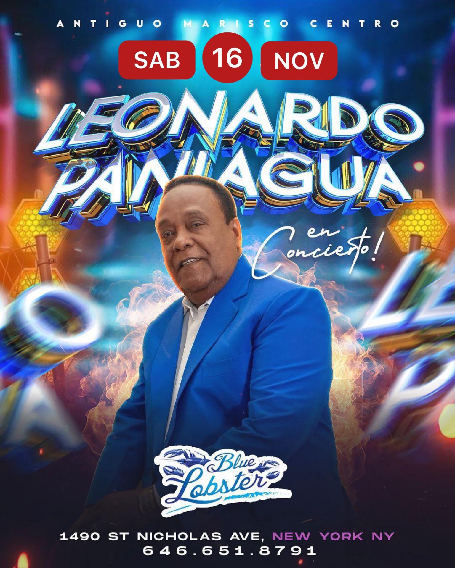 LEONARDO PANIAGUA EN BLUE LOBSTER NYC Tickets BoletosExpress leonardo-paniagua-en-blue-lobster-nyc-tickets-boletosexpress