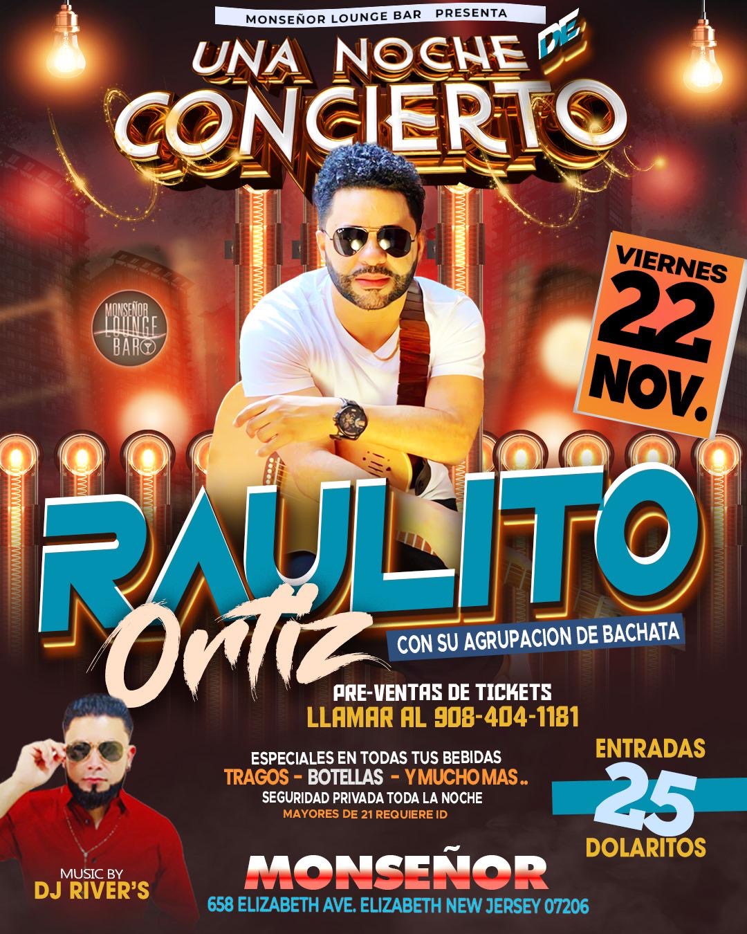 Una Noche Concierto Raulito Ortiz