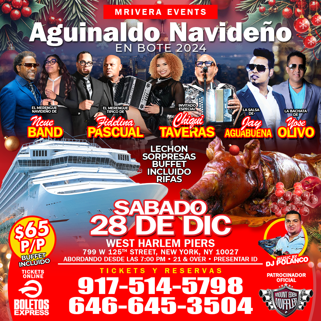 AGUINALDO NAVIDEÑO EN BOTE 2024 Tickets - BoletosExpress