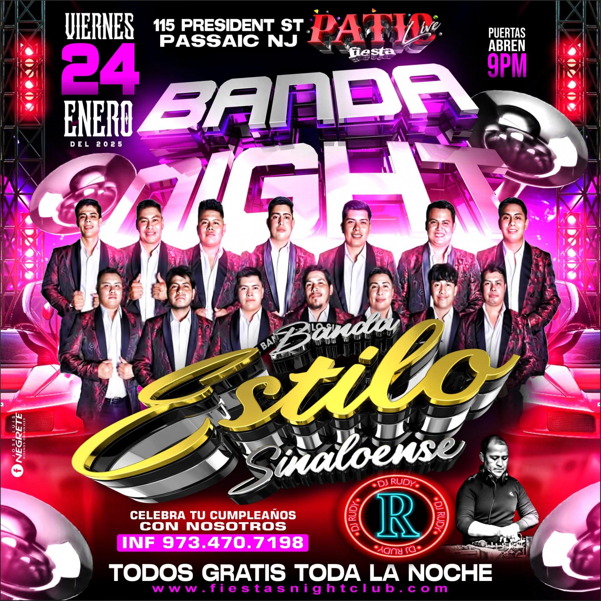 BANDA ESTILO SINALOENSE, DJ RUDY Tickets - BoletosExpress