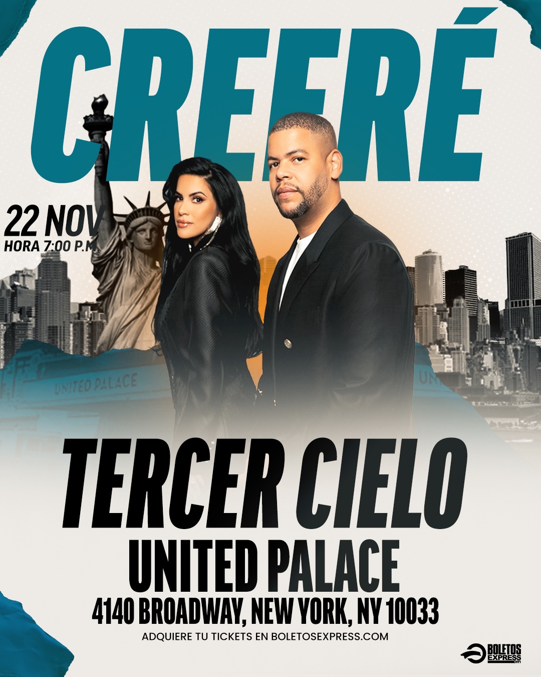 Buy tickets for TERCER CIELO TERCER CIELO