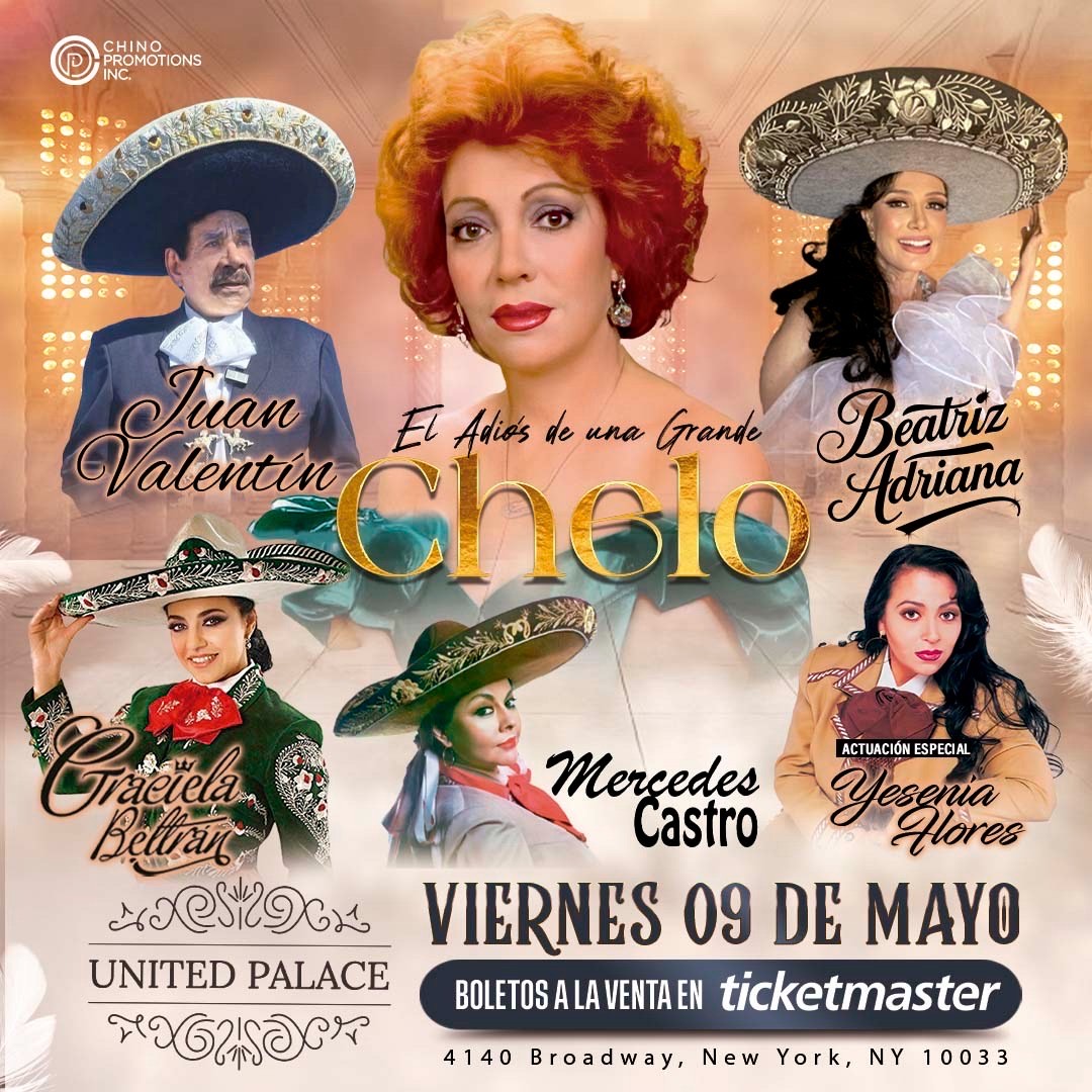 Buy tickets for Chelo - El Adiós De Una Grande Chelo - El Adiós De Una Grande