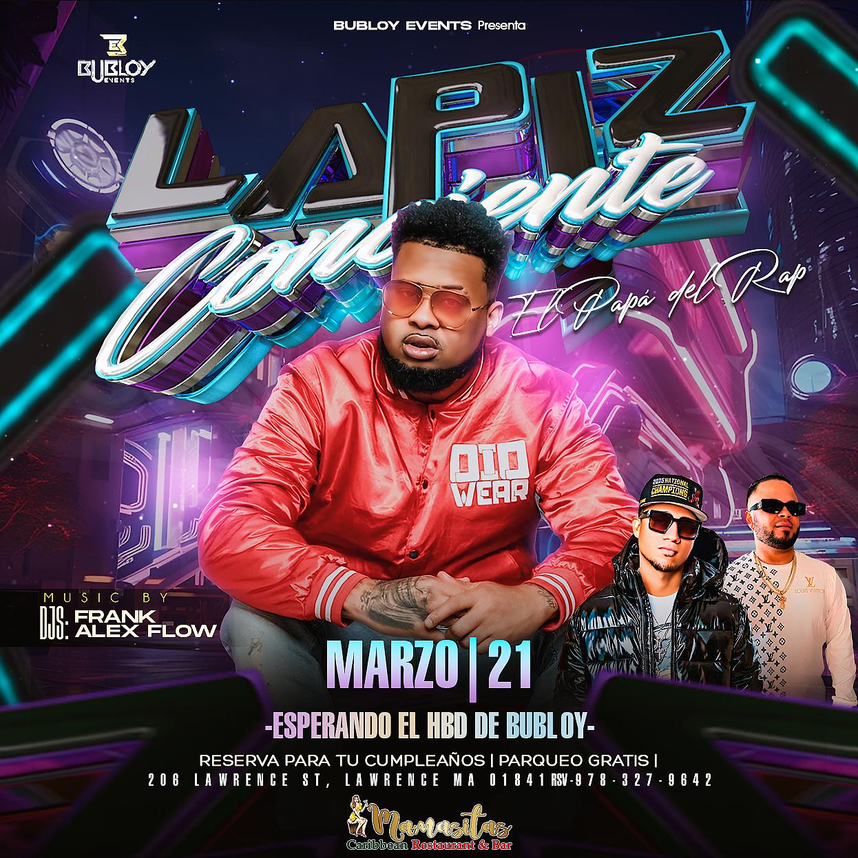 LAPIZ CONCIENTE | EL PAPÁ DEL RAP Tickets - BoletosExpress