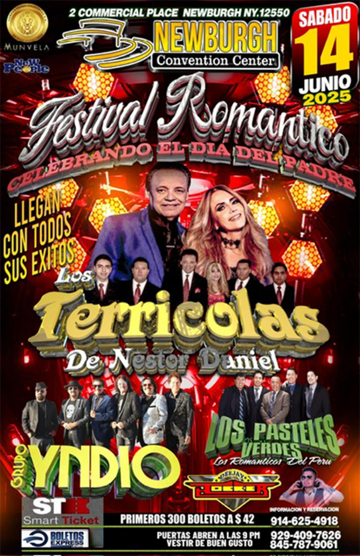 Buy tickets for Los terricolas De Nestor Daniel , Grupo Yndio, Los Pasteles Verdes , DJ Jocker Los terricolas De Nestor Daniel , Grupo Yndio, Los Pasteles Verdes , DJ Jocker