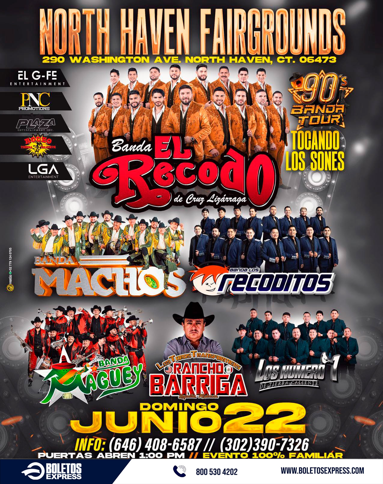 BANDA EL RECODO | BANDA MACHOS | BANDA LOS RECODITOS | BANDA MAGUEY & LOS NUMEROS 1 ENMANUEL ARENAS