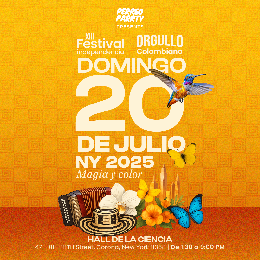 Festival Independencia Orgullo Colombiano - New York 2025 ( All Ages )
