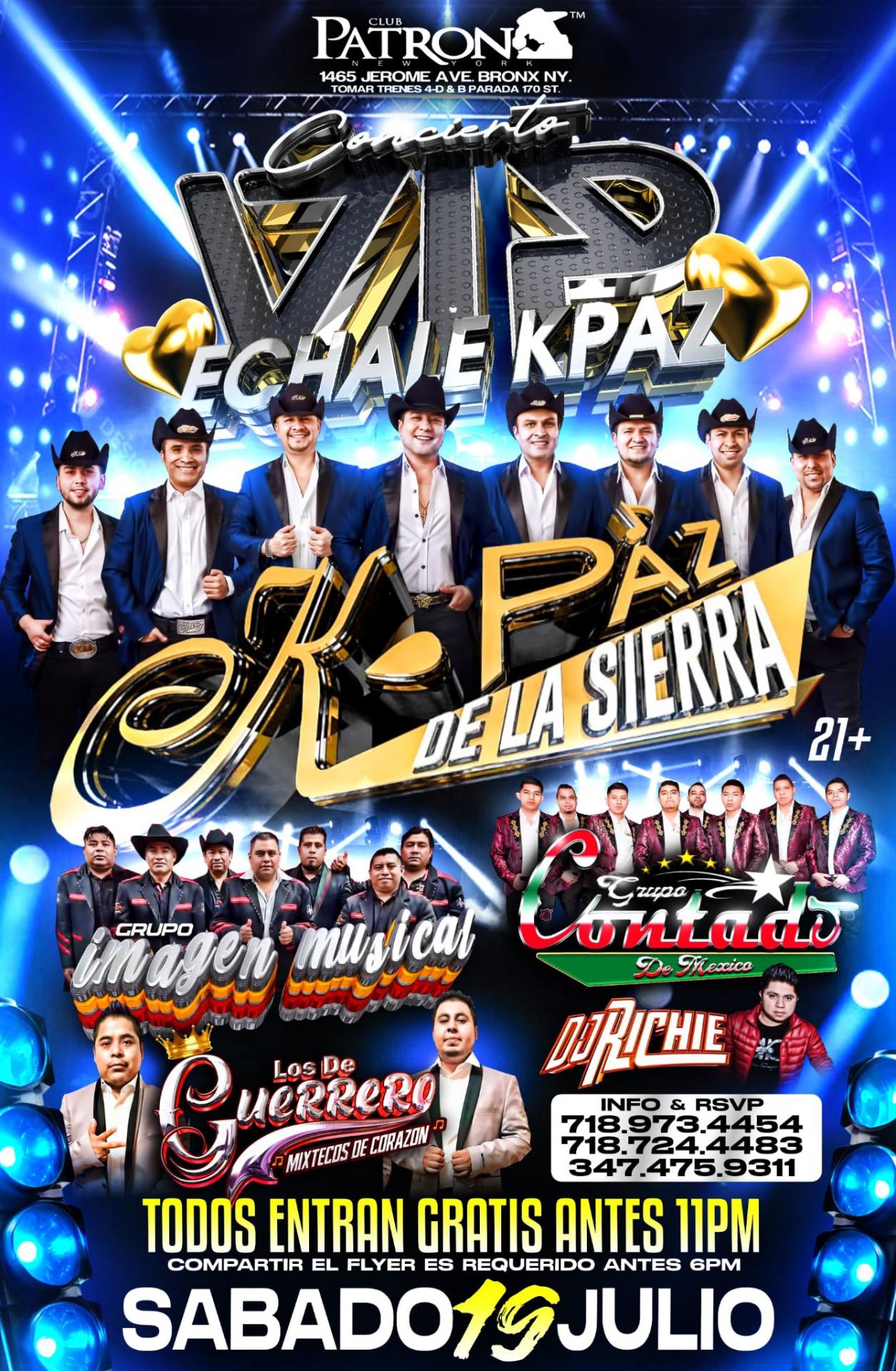 K-PAZ DE LA SIERRA | GRUPO IMAGEN MUSICAL | GRUPO CONTADO & LOS DE GUERRERO
