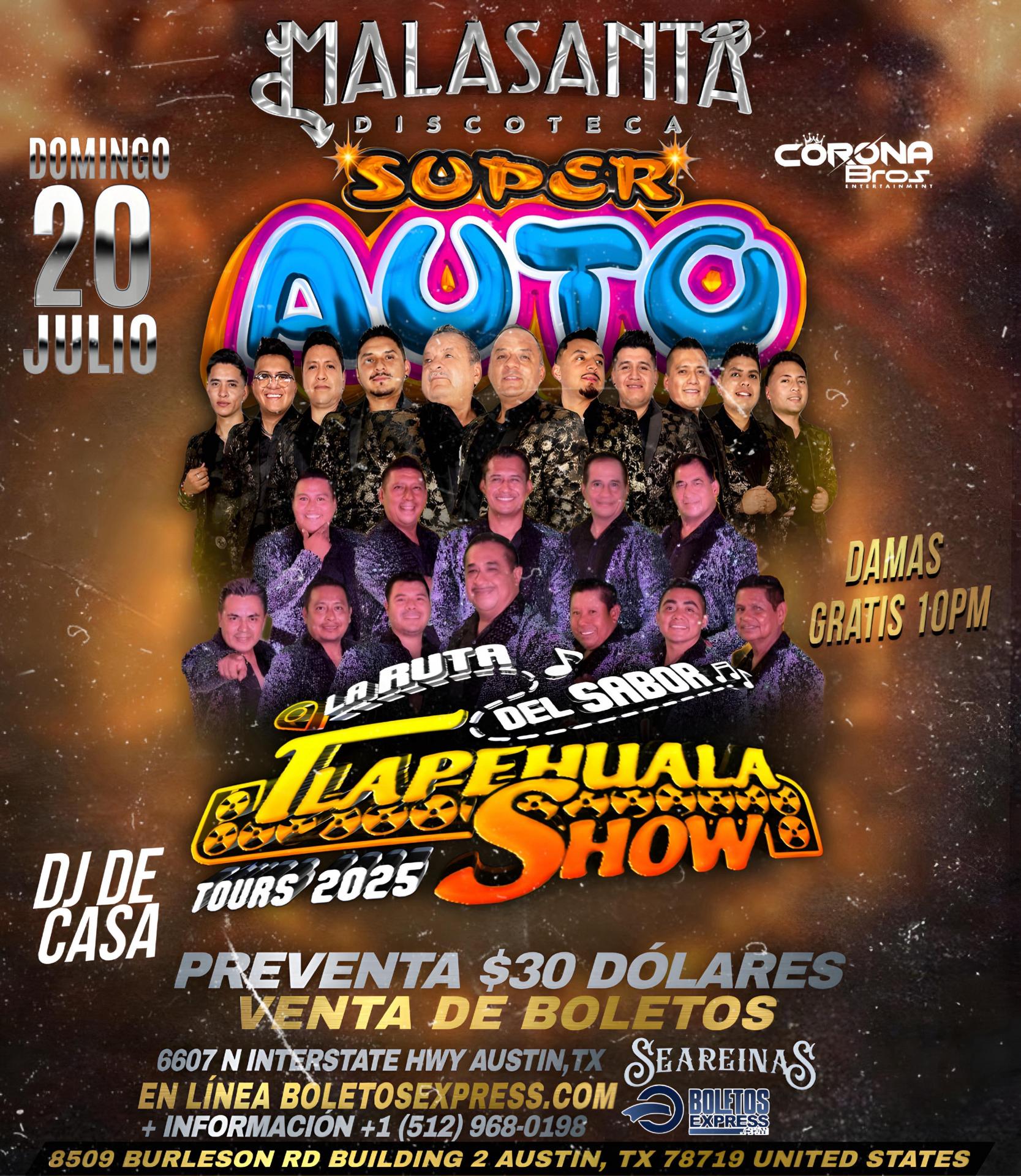 Tlapehuala show y súper auto