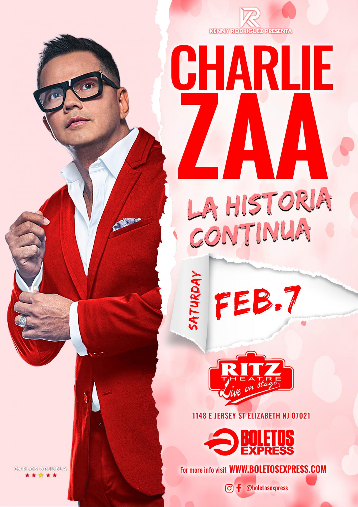 Buy tickets for CHARLIE ZAA CHARLIE ZAA