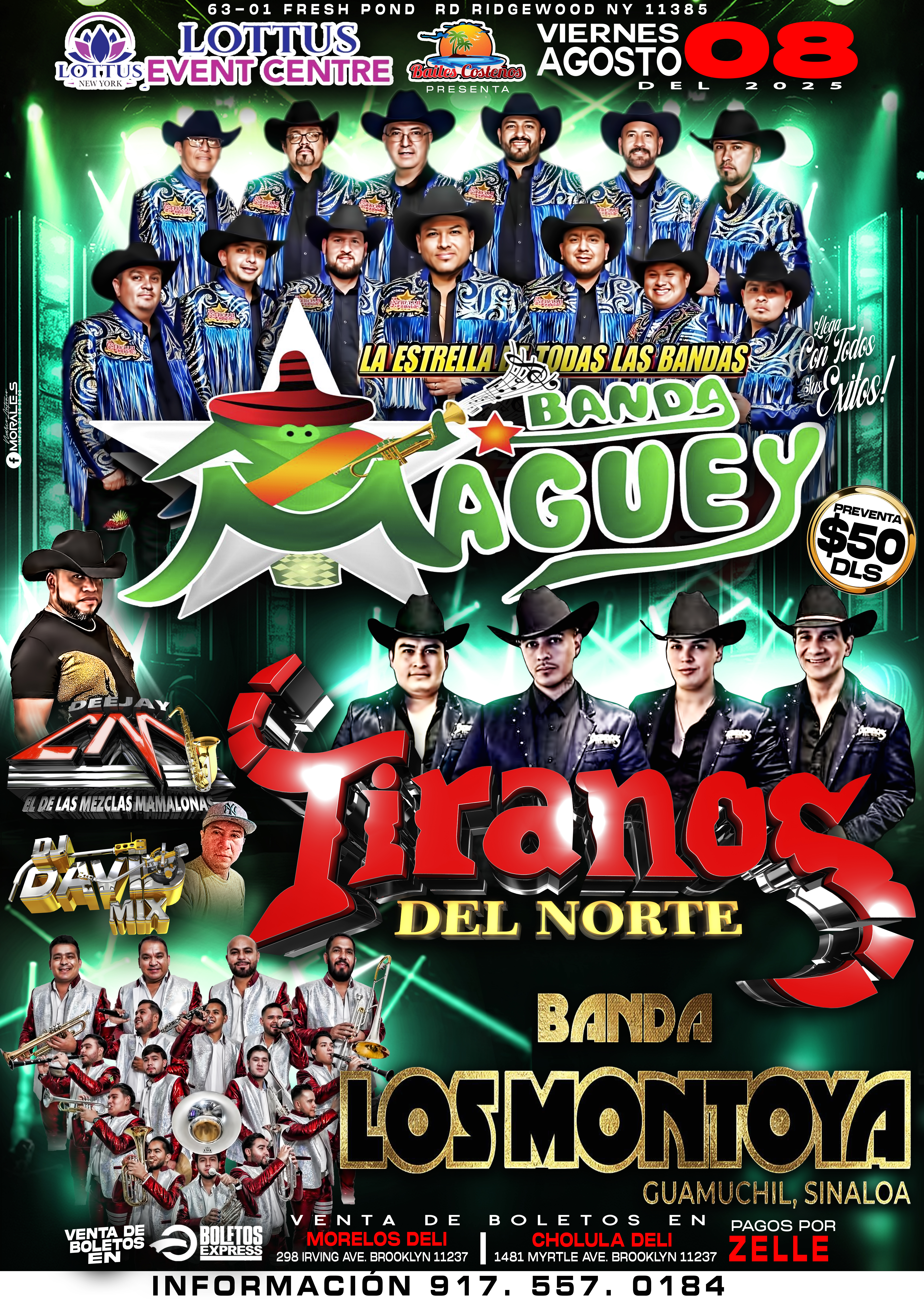 BANDA MAGUEY | TIRANOS DEL NORTE & BANDA LOS MONTOYA