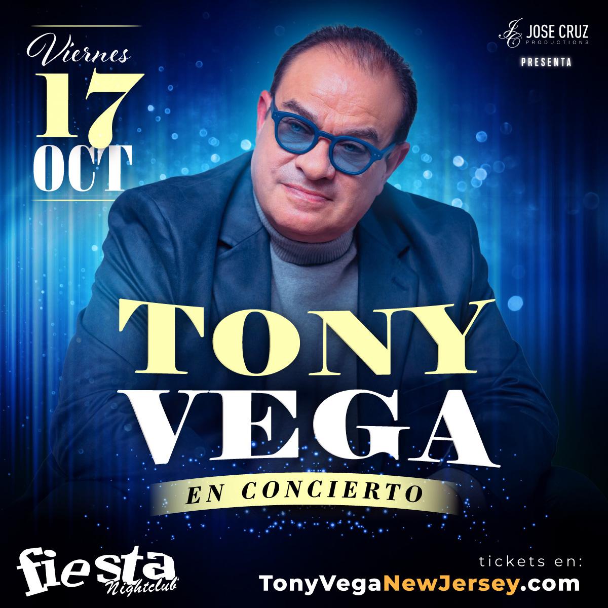 Buy tickets for TONY VEGA EN CONCIERTO TONY VEGA EN CONCIERTO