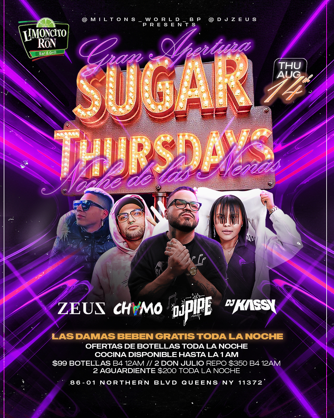 SUGAR THURSDAY