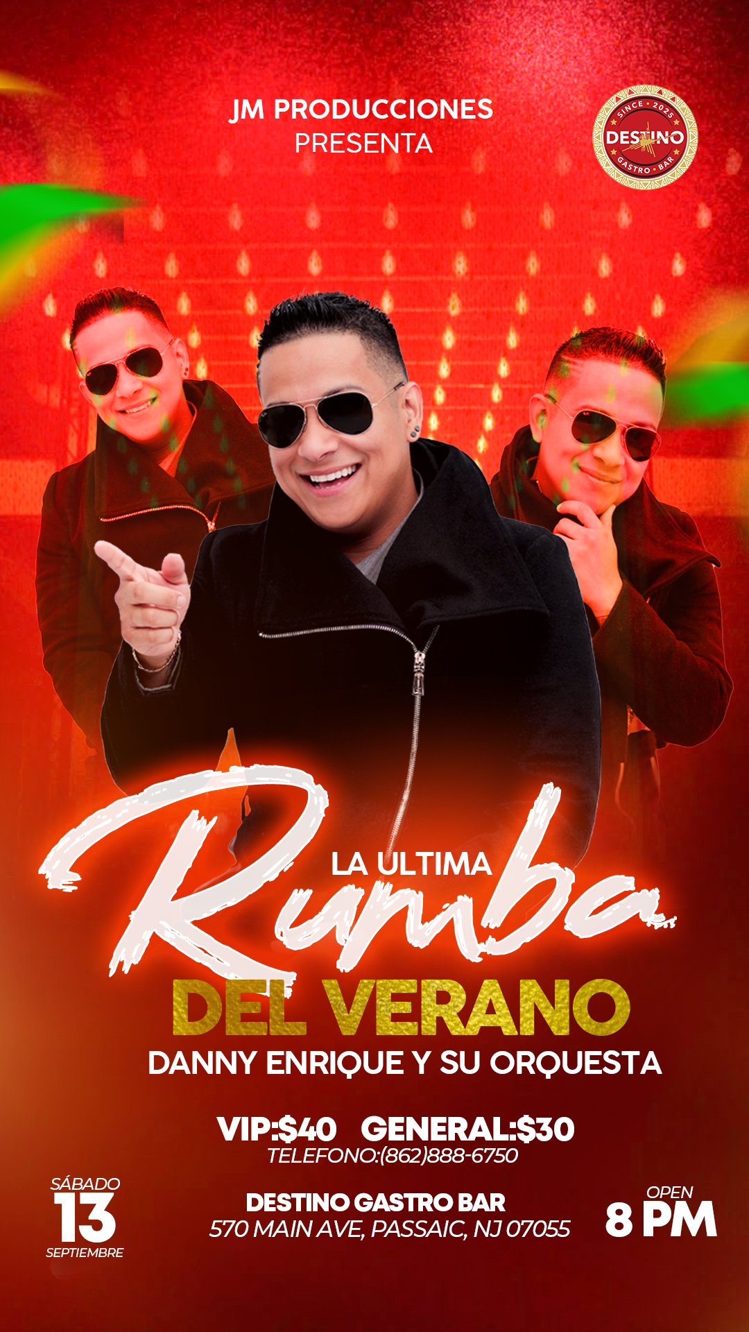 DANNY ENRIQUE Y SU ORQUESTA