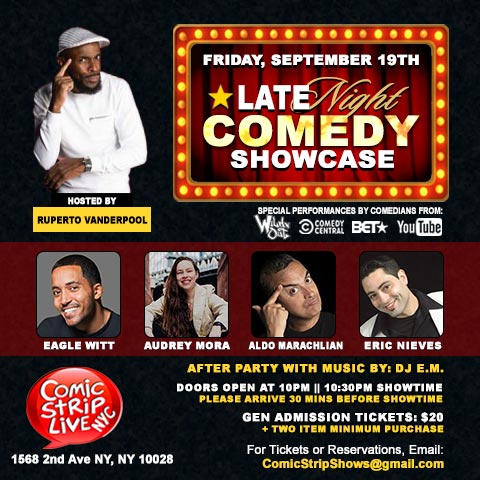 Late Night Latin Comedy Showcase @ Comic Strip Live