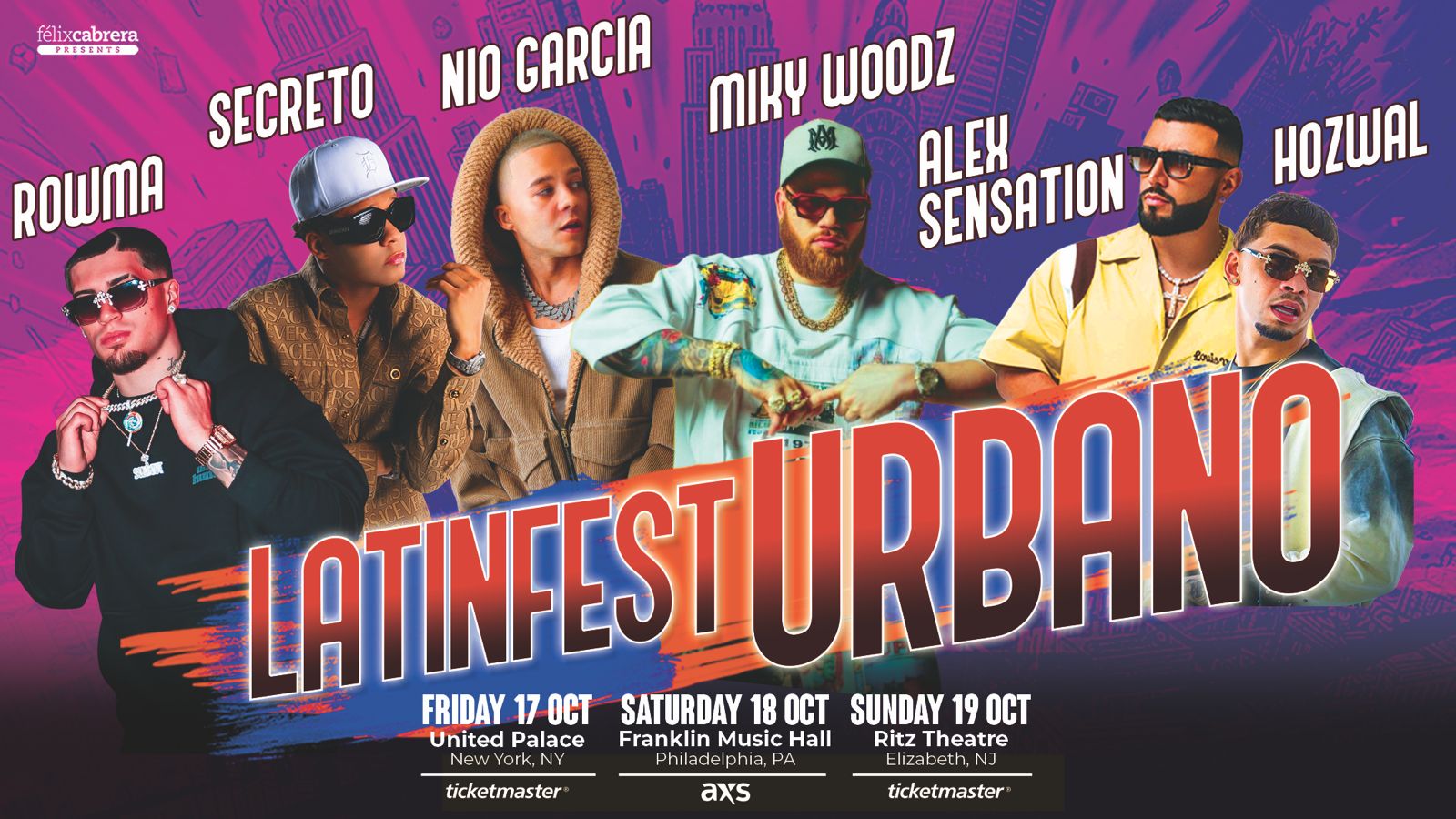 Buy tickets for LATINFEST URBANO LATINFEST URBANO