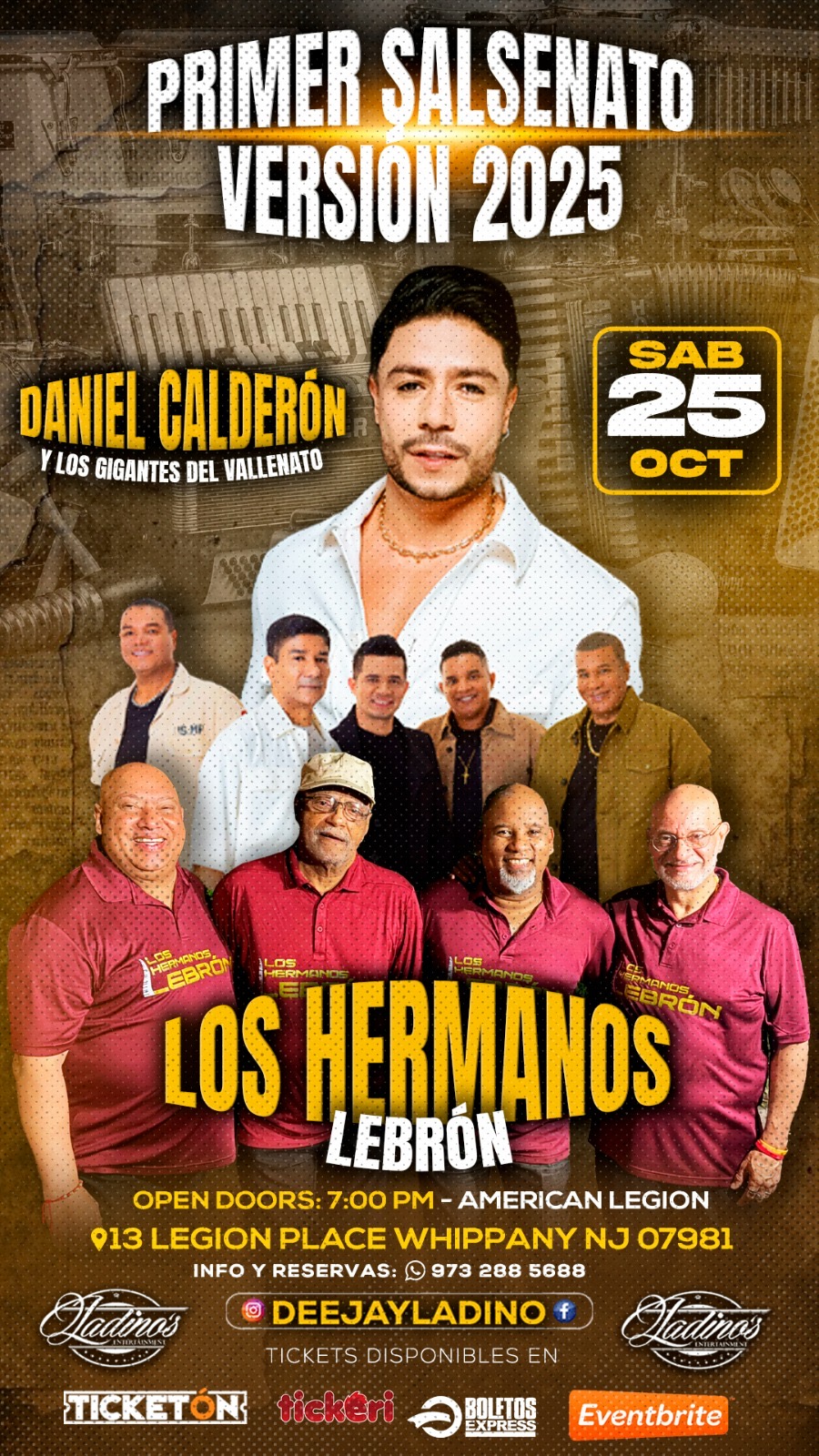 DANIEL CALDERON & LOS HERMANOS LEBRÓN