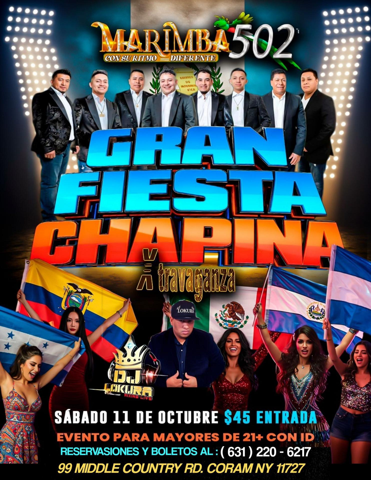 Buy tickets for MARIMBA 502 | GRAN FIESTA CHAPINA MARIMBA 502 | GRAN FIESTA CHAPINA