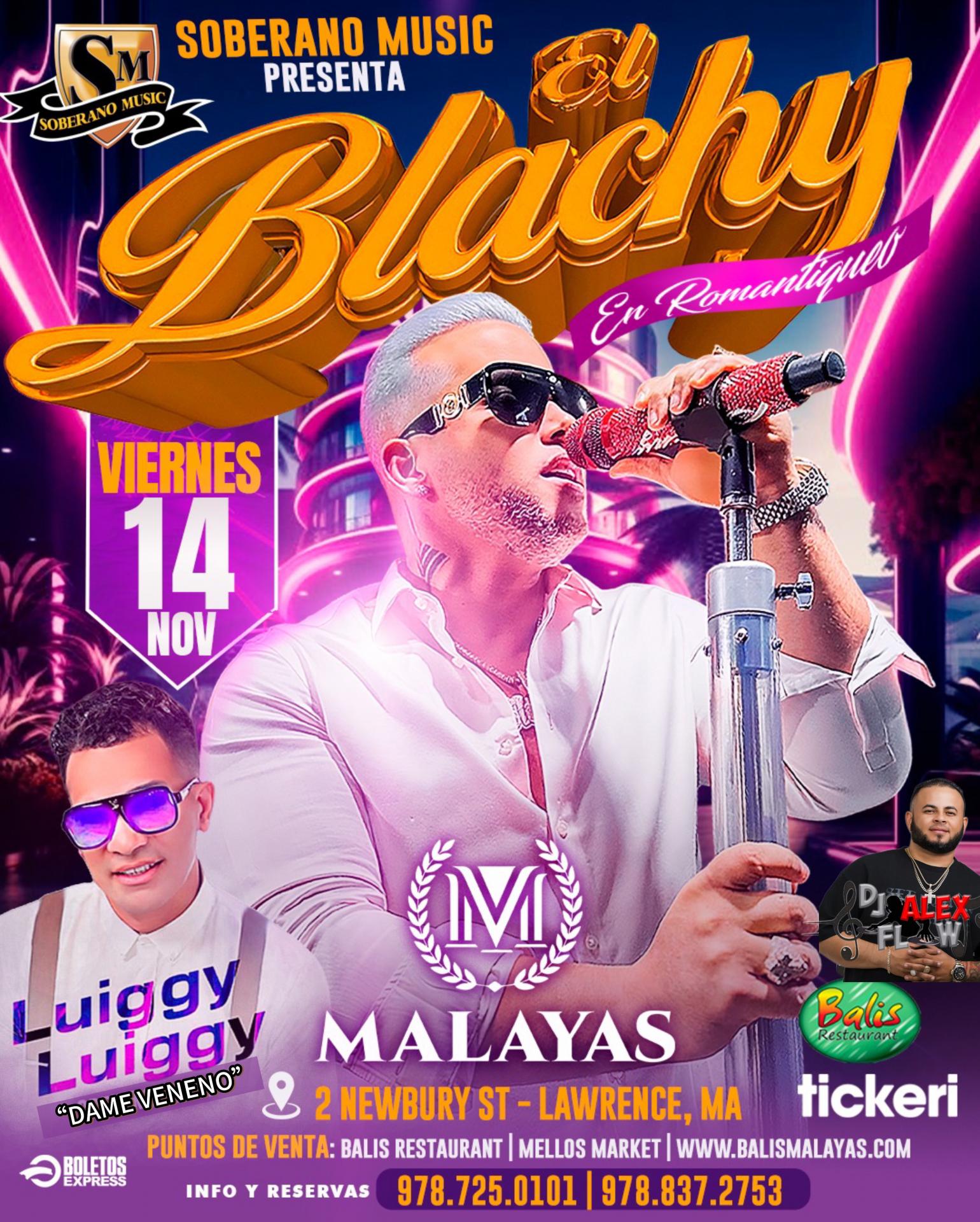 Buy tickets for El Blachy En Concierto Bailable El Blachy En Concierto Bailable