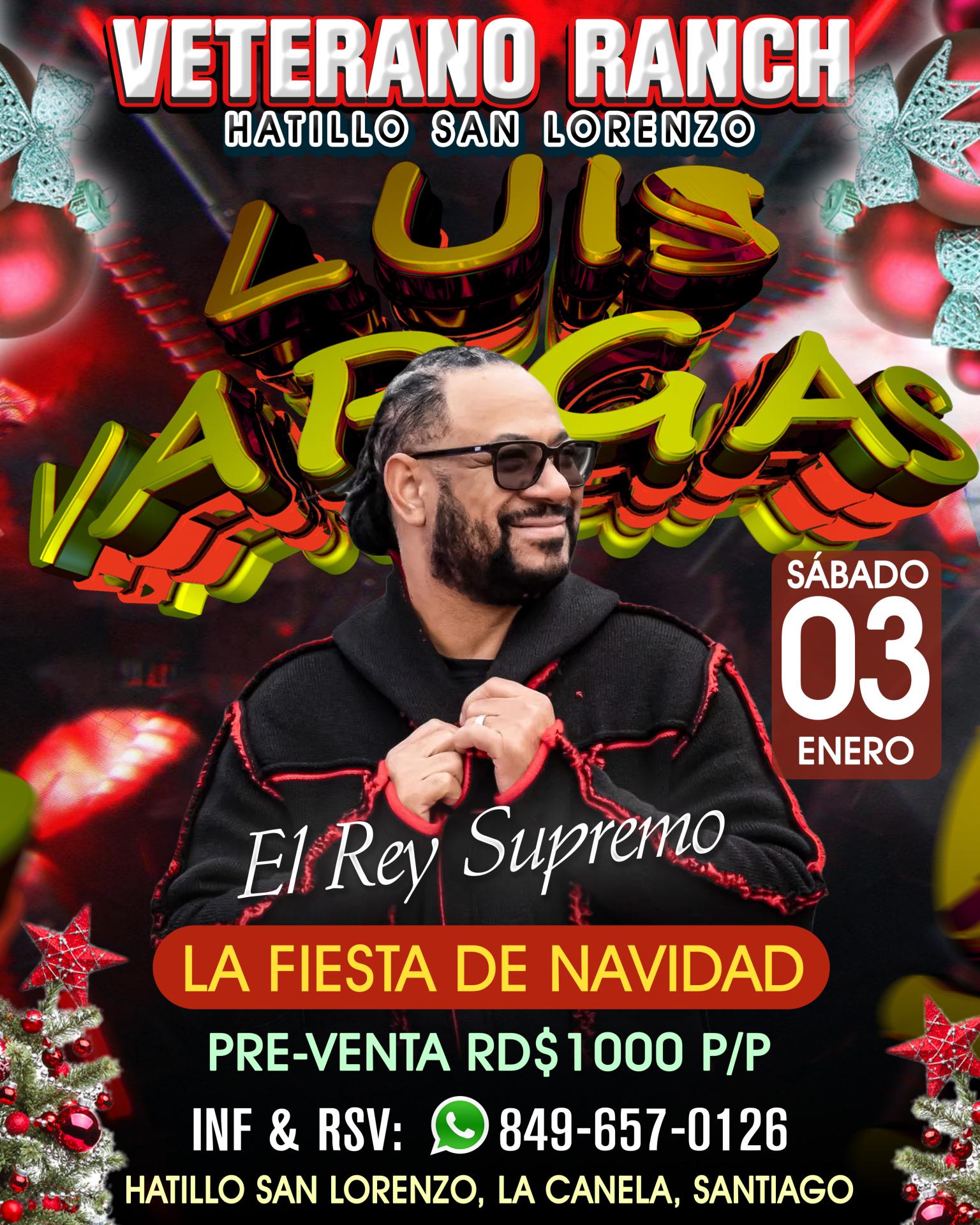 Buy tickets for LUIS VARGAS LUIS VARGAS