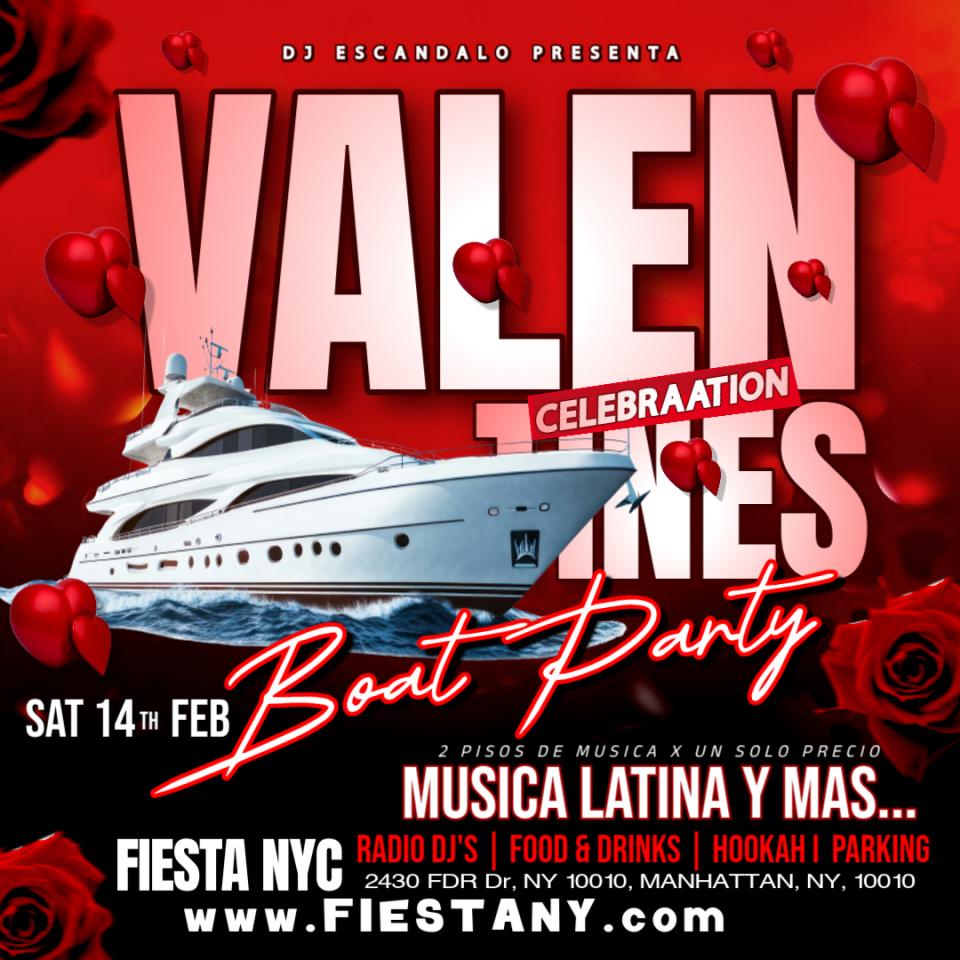 Buy tickets for Valentine's Day Boat Party Valentine's Day Boat Party