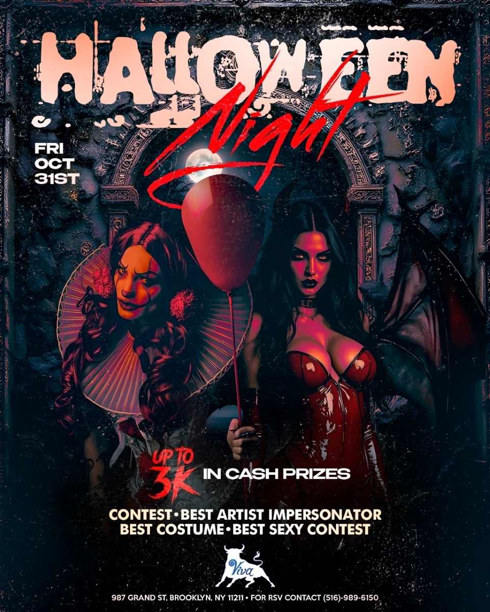 Halloween Night at Viva Toro Brooklyn – Friday, October 31st
