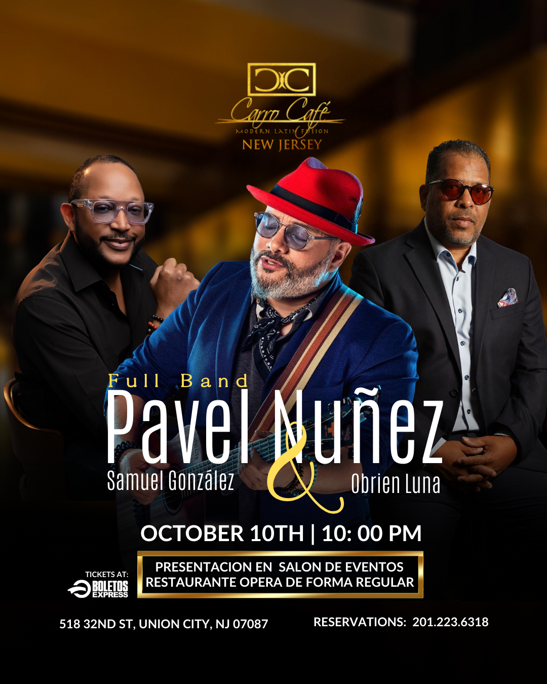 Buy tickets for El Regreso Pavel Nuñez | ENTRADAS GENERALES El Regreso Pavel Nuñez | ENTRADAS GENERALES