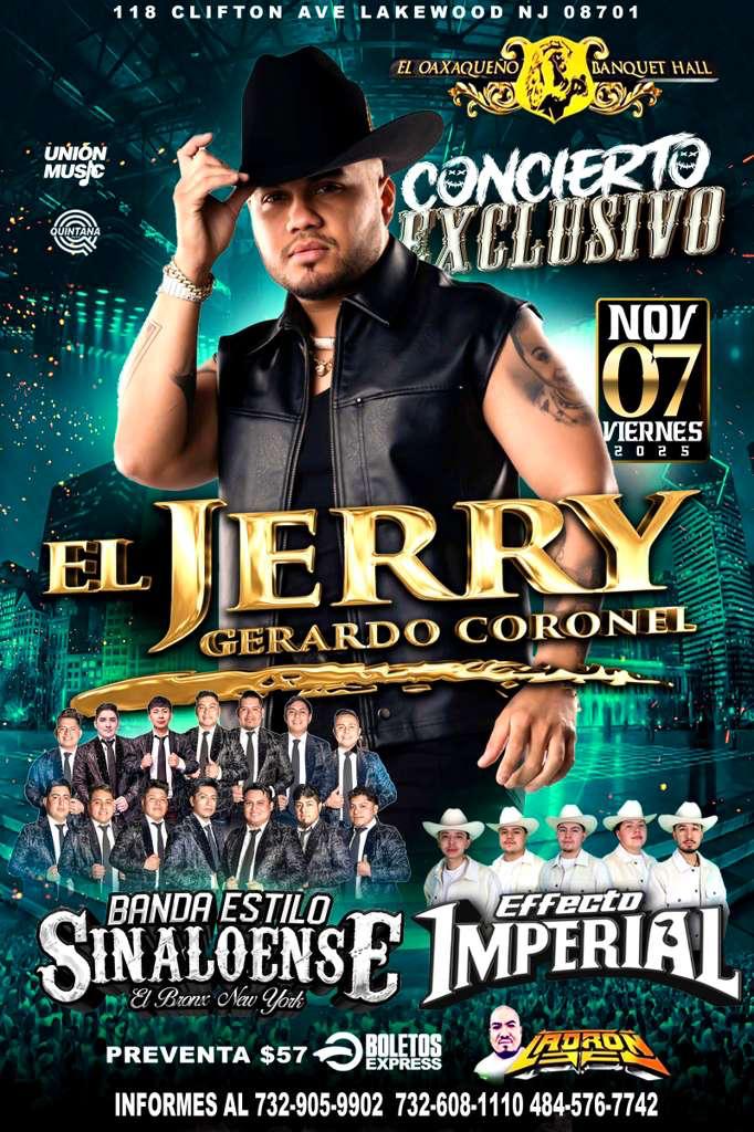 EL JERRY GERARDO CORONEL | BANDA SINALOENSE & EFFECTO IMPERIAL