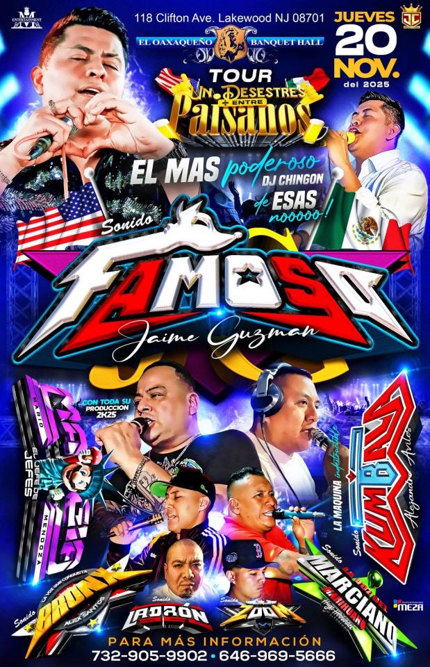 Buy tickets for SONIDO FAMOSO DESESTRES ENTRE PAISANOS SONIDO FAMOSO DESESTRES ENTRE PAISANOS